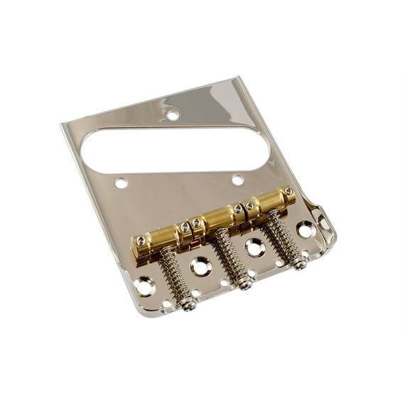 Telecaster® Bridge For Bigsby~GOTOH Compensated Saddles~4 Hole Mount~Brand New