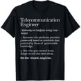 thumbnail image 1 of Telecommunication Engineer Definition Apparel, Engineering T-Shirt, 1 of 4