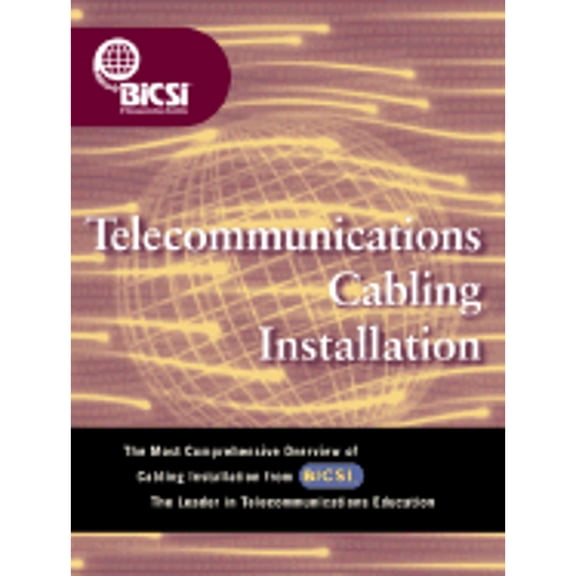 Pre-Owned Telecommunications Cabling Installation (Hardcover) 0071372059 9780071372053