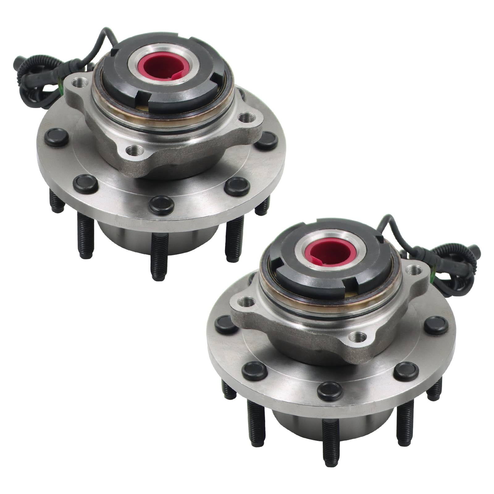 4WD Pair TIMKEN Front Wheel Bearing & Hub For 1999-2004 F250 F350 SD Excursion E - Foto 4