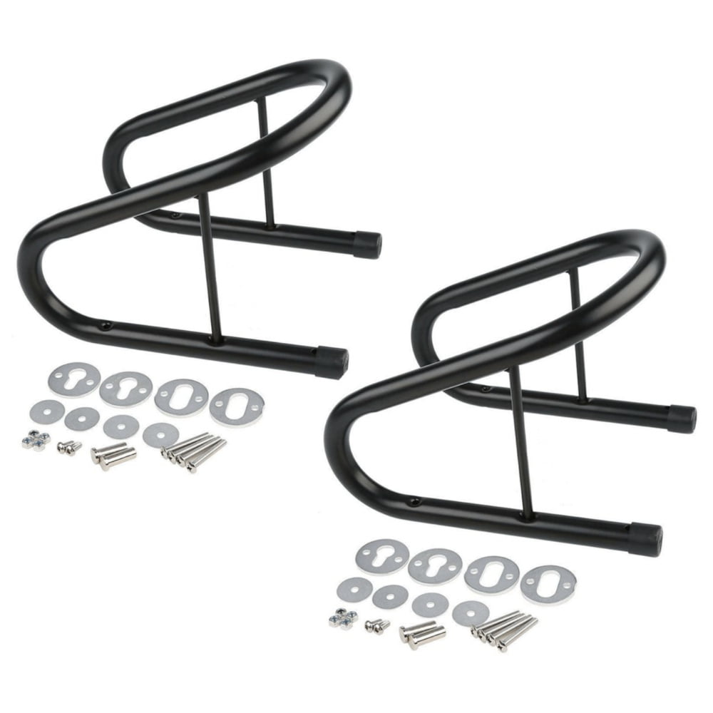 Teledu 2X 6.5" Wide Tire Wheel Removable Wheel Chock Quick Release