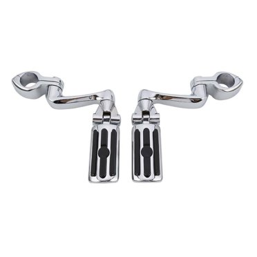 1-1/4" Engine Guard Highway Footpeg Mounts – 360 Adjustable Male Mount For Harley