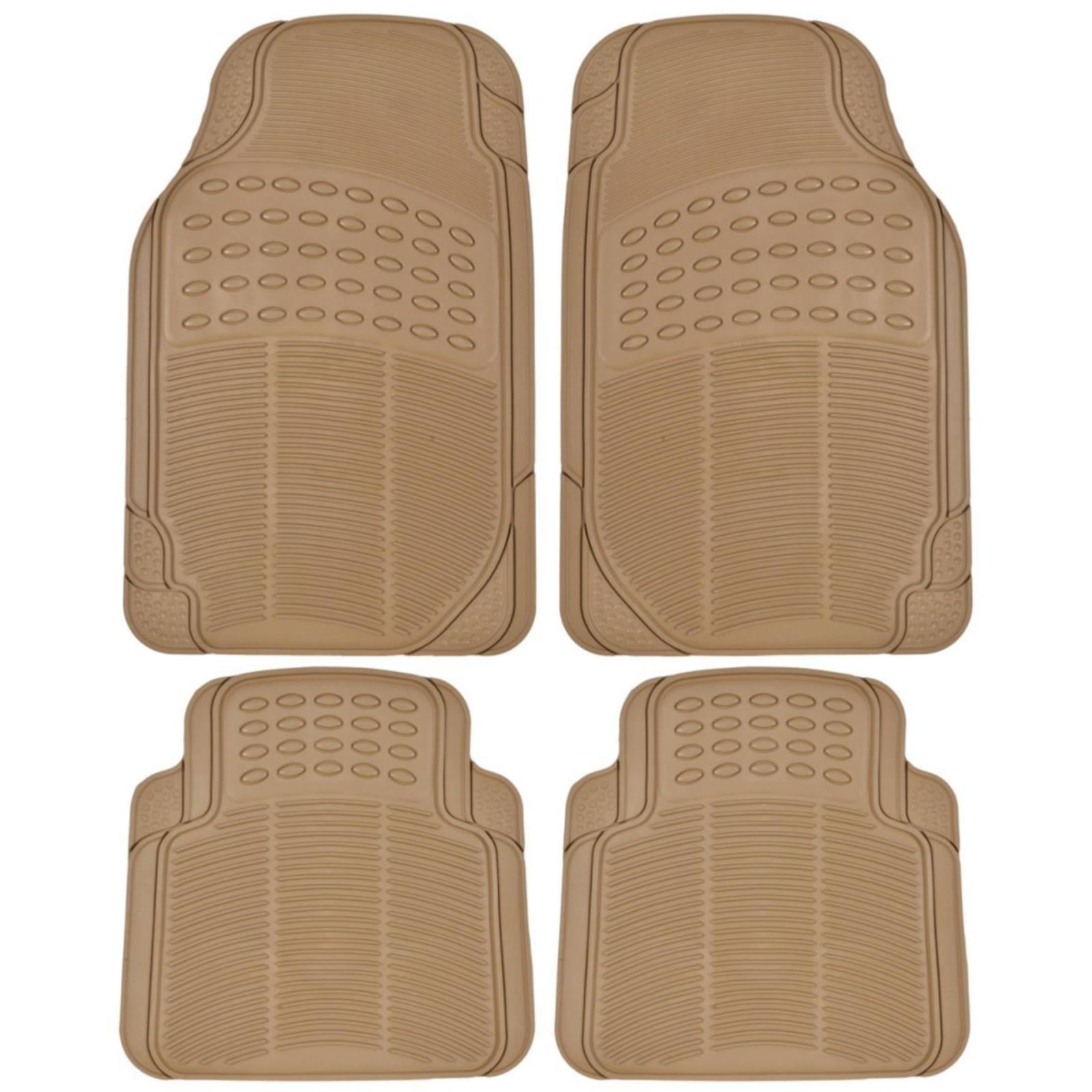 Teledu 4x Universal Heavy Duty Weather Trimmable PVC Rubber Beige Car