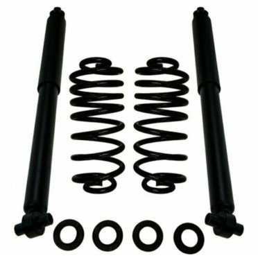 Detroit Axle Rear Coil Spring Assembly Kit For Trailblazer, Envoy, Rainier, Bravada, Ascender, 9-7x