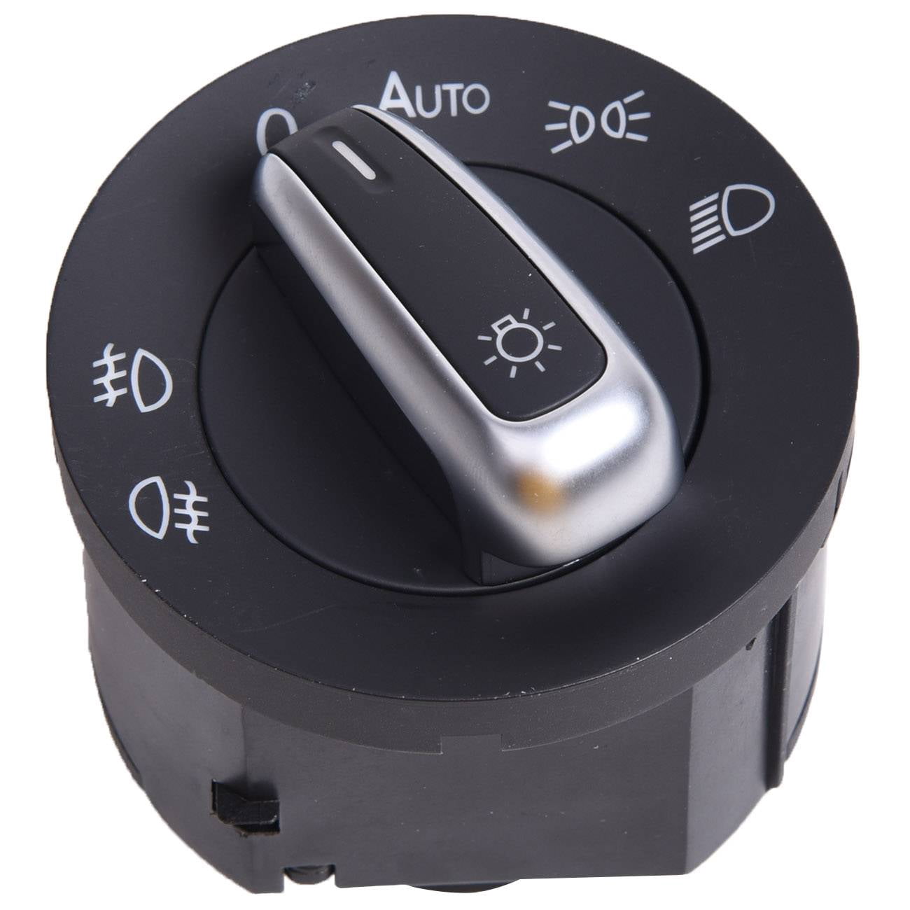 Teledu Auto Chrome Headlight Contorl Switch For CC GTI Golf Jetta ...