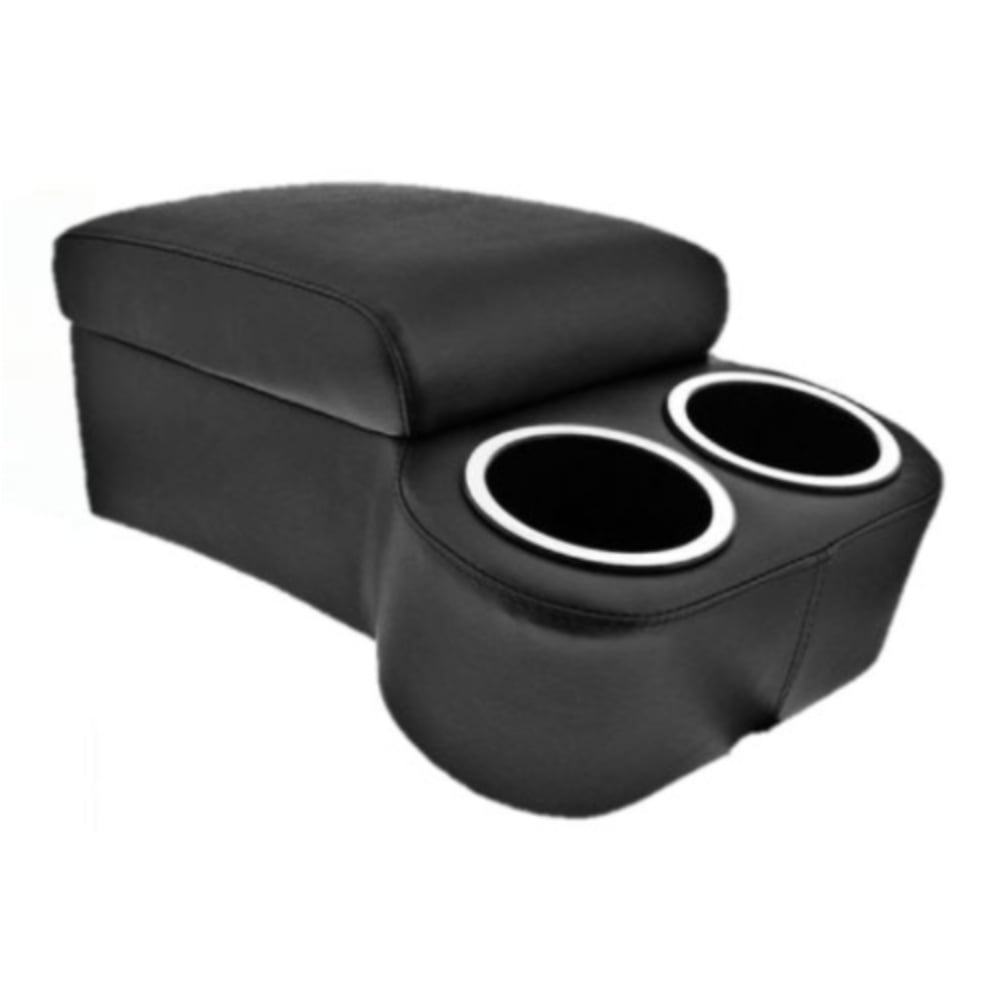 Teledu Black BC Cruiser Bench Seat Console With Drink Holders Musclecar