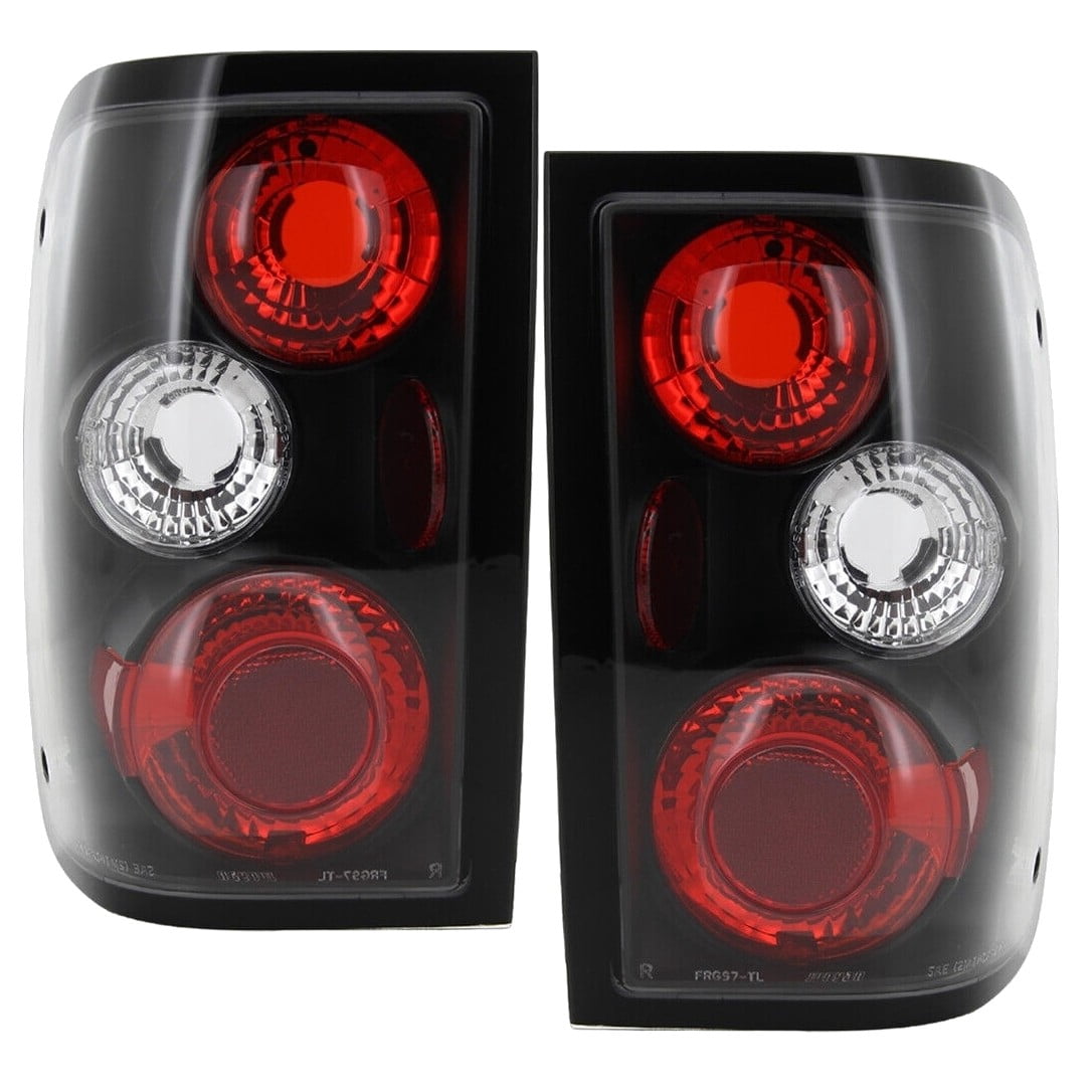 Black Fits 2003-2006 Ford Expedition Tail Lights Rear Brake Lamps Left Right