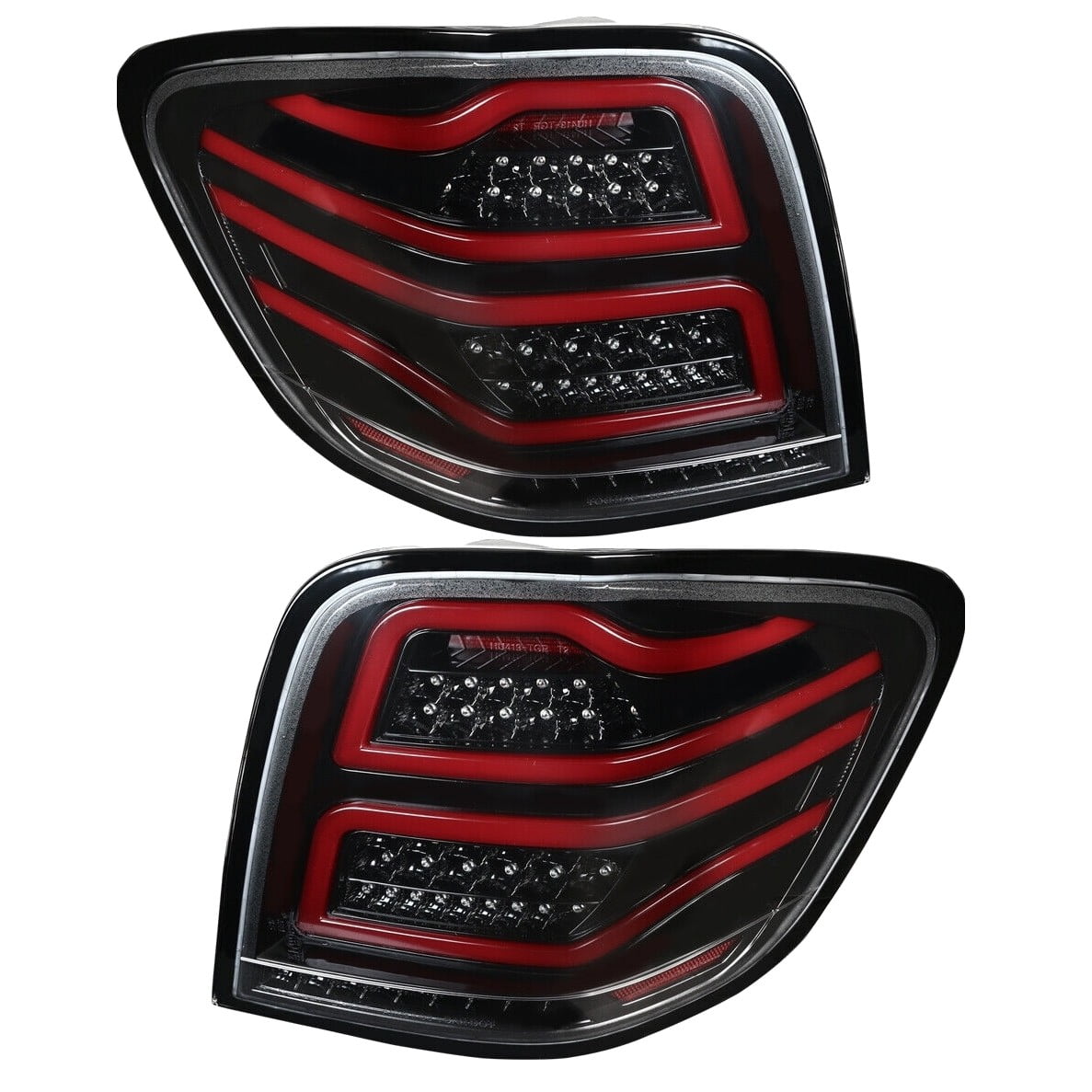 Teledu Black Tail Lights Mercedes W164 LED - Walmart.com