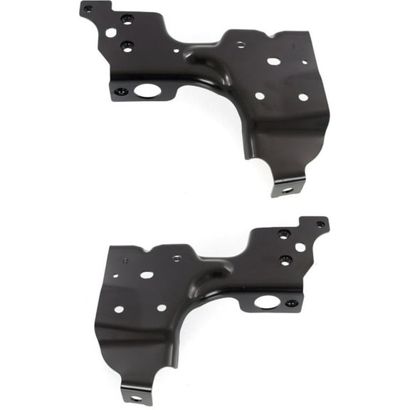 Teledu Bumper Bracket Set For Sierra Silverado 2-pc Rear Left & Right Steel