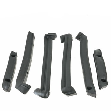 Convertible Top Roofrail Weatherstrip Seal Kit For 1962-1964 Chevy Corvair – 7-Piece Set By Metro Moulded Parts