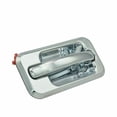 thumbnail interactive-video image 1 of Chrome Exterior Door Handle Pair (Front Or Rear) For Hummer H3 / H3T 2006-2010 1 of 4