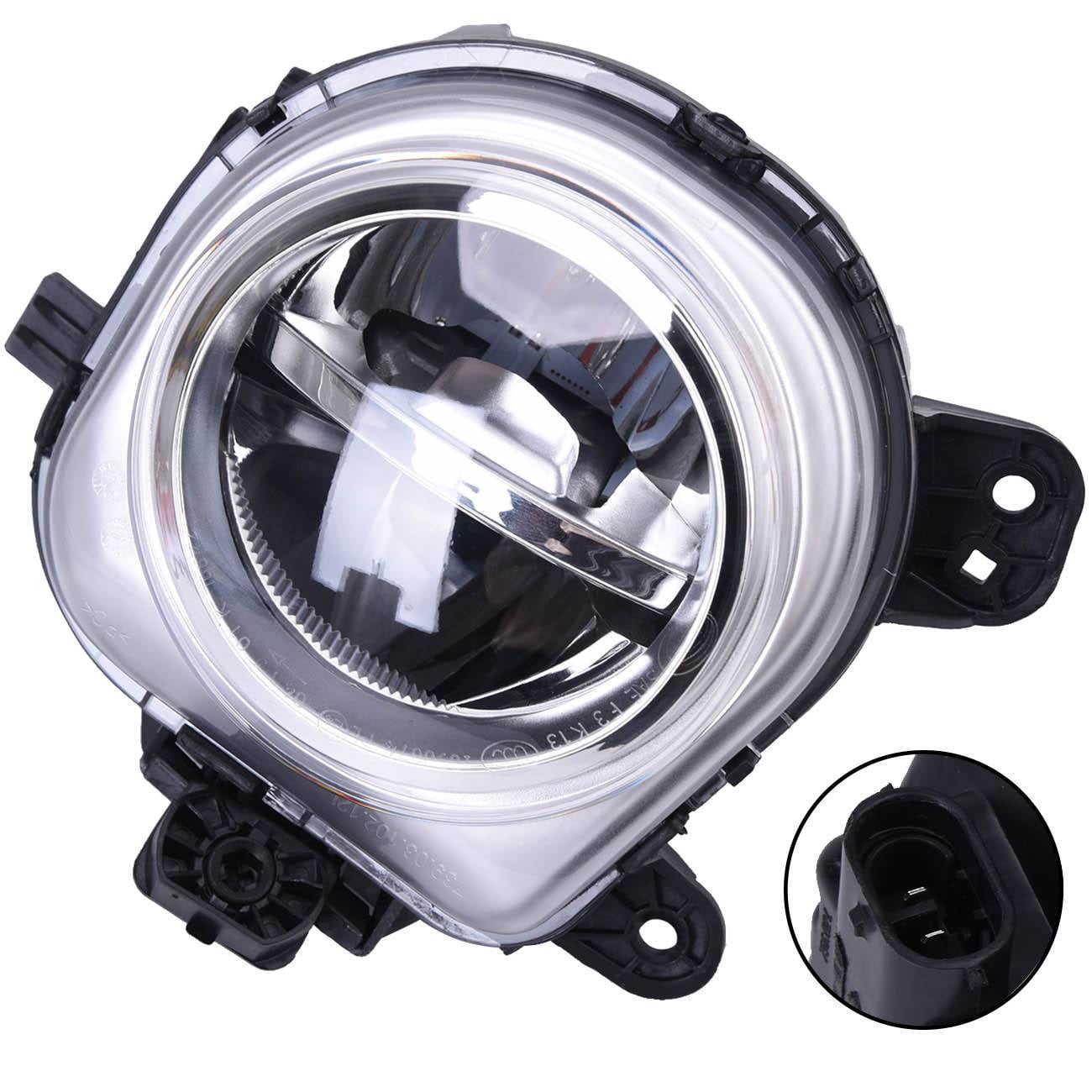 Phares Antibrouillard Avant LED Pour BMW X1 X3 X4 X5 X6 (2010-2020) - Remplacement Halogène, étanche IP67 - 4