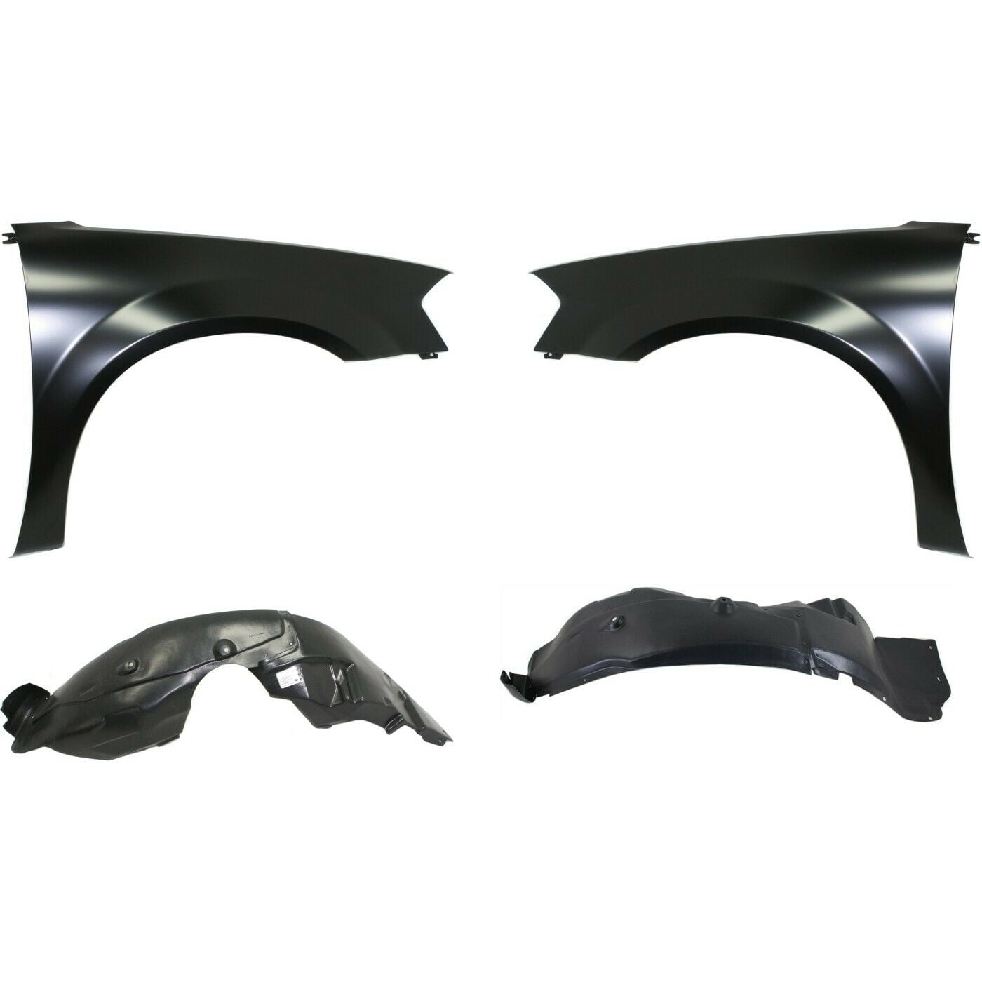 New Front Driver & Passenger Fender Liner Set For 2011-2014