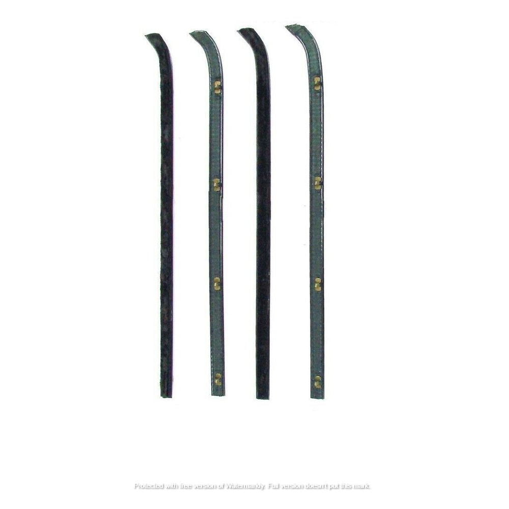 Teledu For 19641966 Chevy & GMC Truck Beltline Weatherstrip Chrome