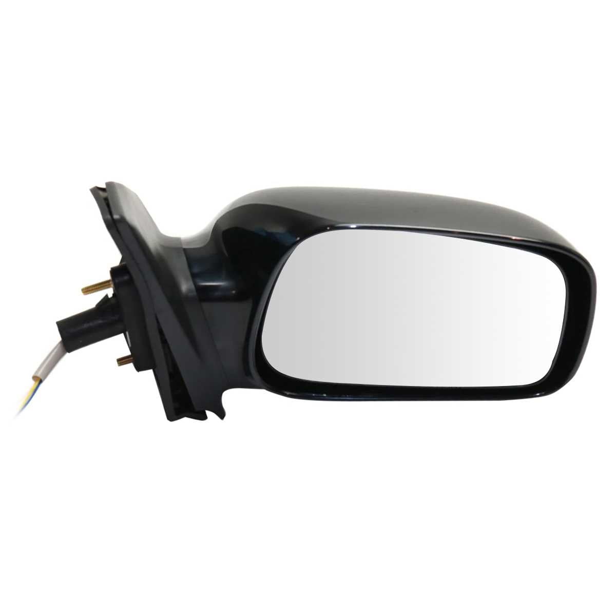 Driver Side Left Mirror Glass For 2003-2008 Toyota Corolla - Flat Glass, Adhesive Back