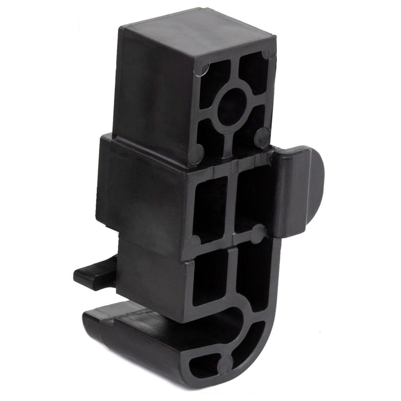 Teledu For Pontoon Black Plastic Bimini Top Latch Connector Bracket