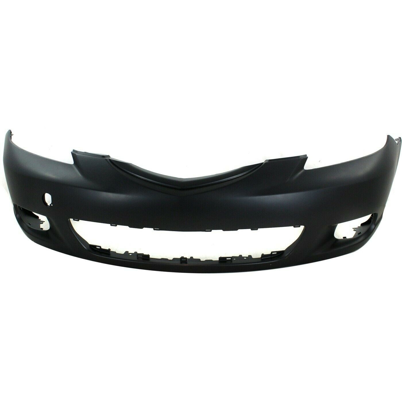 Teledu Front Bumper Cover For 2004 2006 Mazda 3 Hatchback w fog lamp holes Walmart