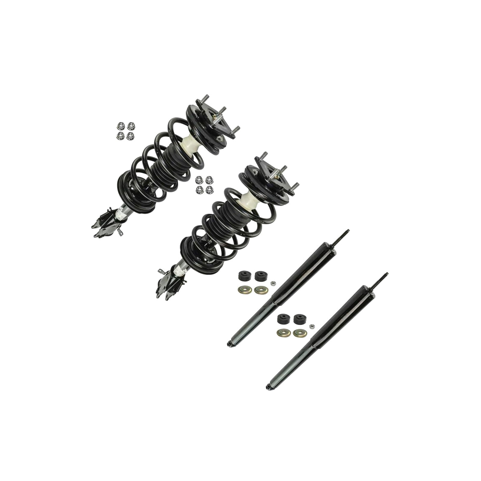 Teledu Front Quick Complete Strut Assembly Rear Shock Absorber Kit Set ...