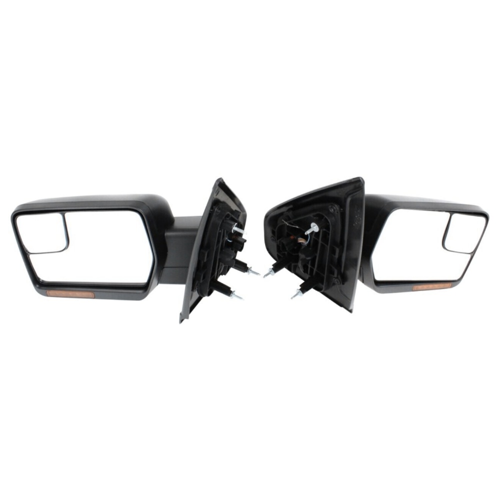 Left Right Side Power Mirror Glass Set For Ford 04-10 F150 F-150 Mark Left Right Side Power Mirror Glass Set For Ford 04-10 F150 F-150 Mark