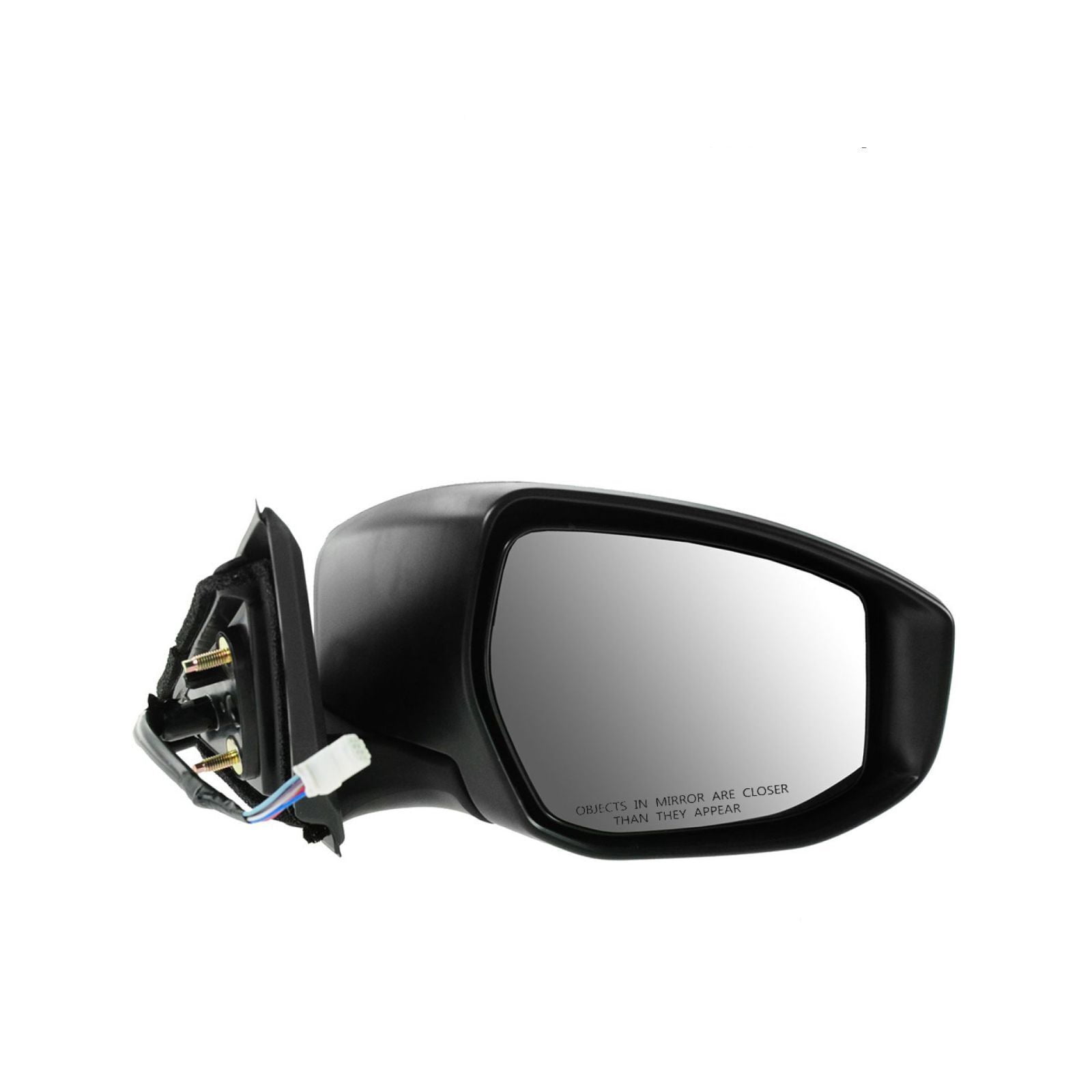 Passenger Side Power Mirror For 2013-2018 Nissan Altima Sedan - Right Side, Ready To Paint (No Heat/Signal)