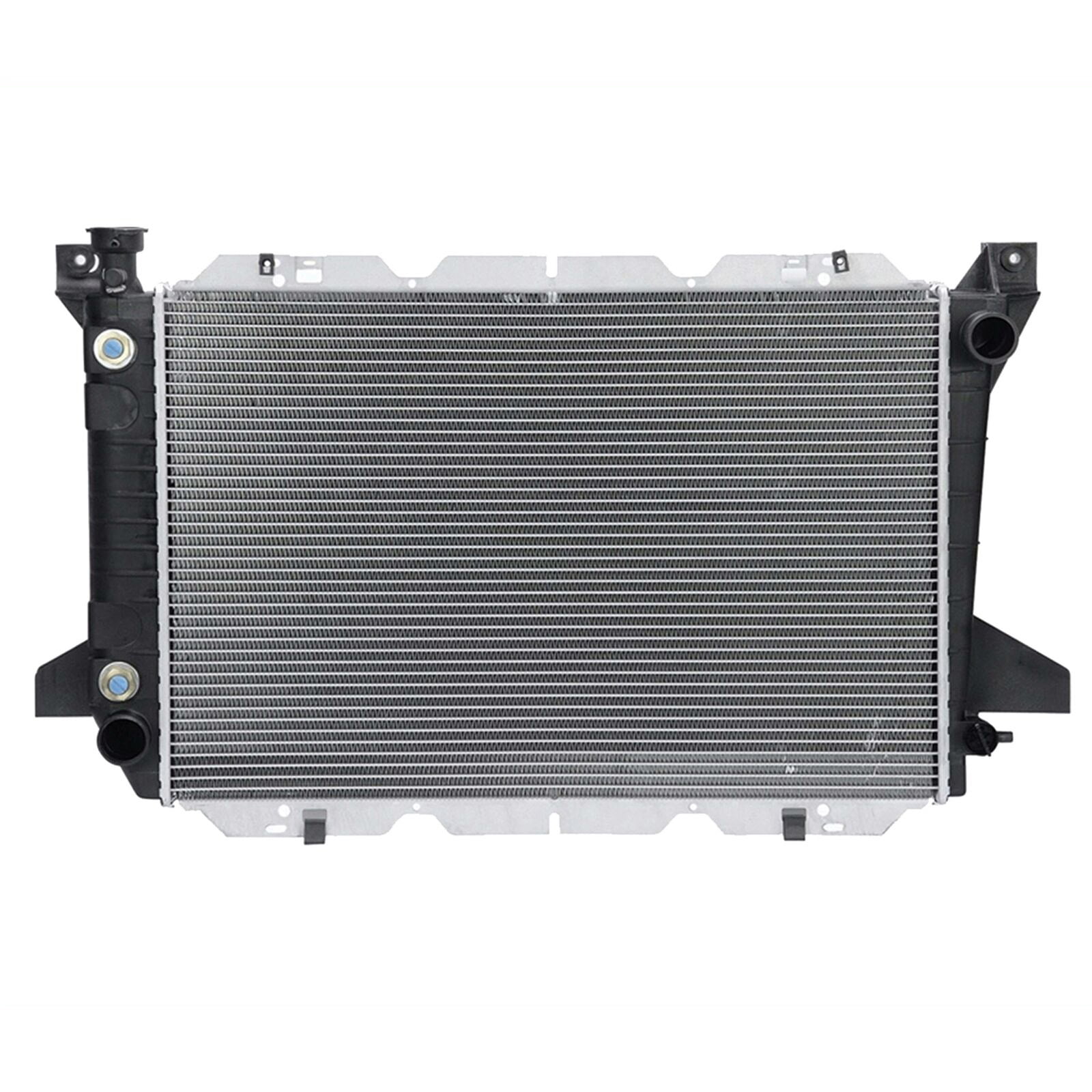CPP Radiator Fan Shroud For Ford Bronco, F-150, F-250, F-350 - Single Fan Design FO3110112