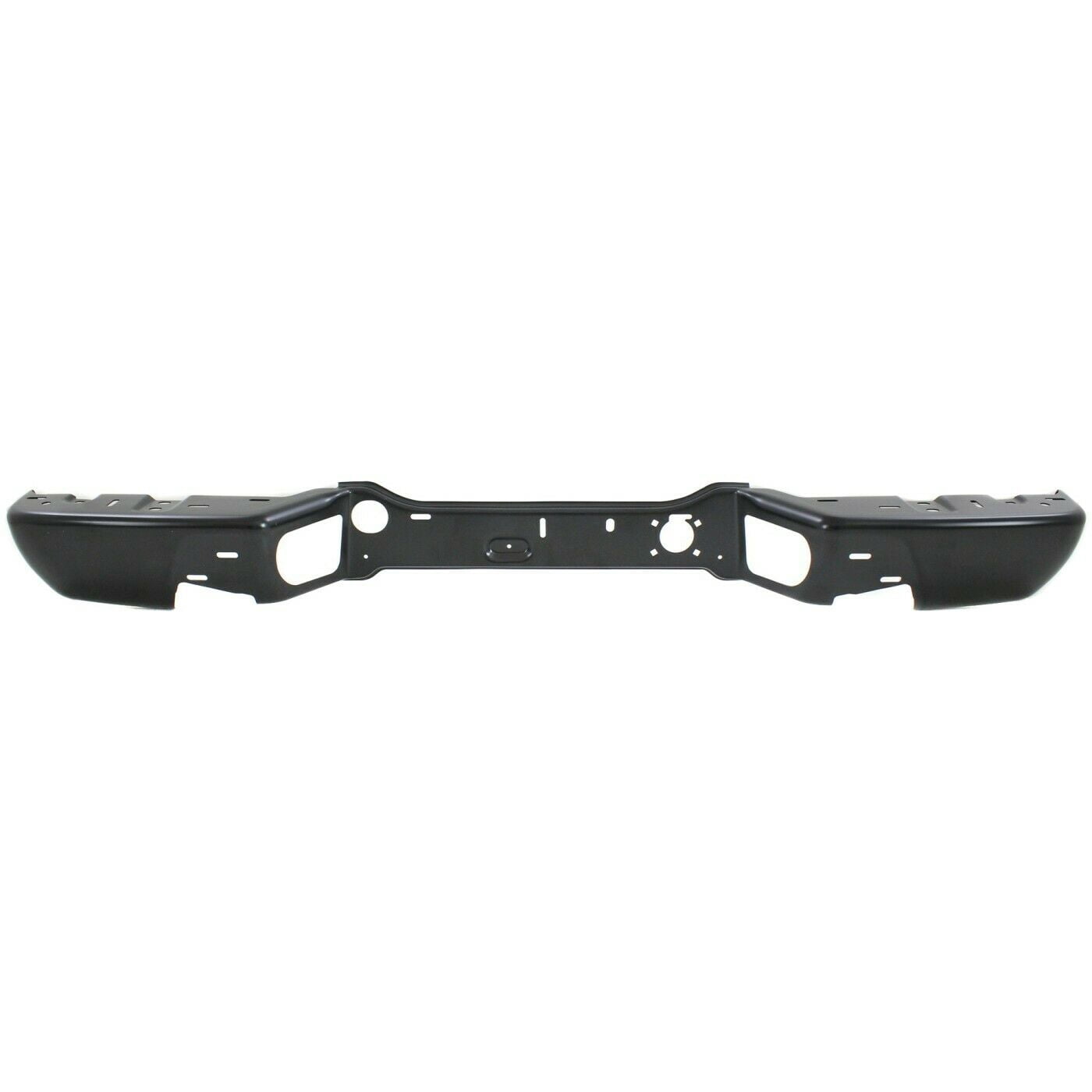 Teledu Rear Bumper For Chevrolet 04-12 Colorado GMC 04-12 Canyon Painted Black Steel