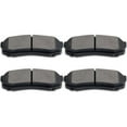 Teledu Rear Ceramic Brake Pads For 20102017 Lexus GX460 19931999