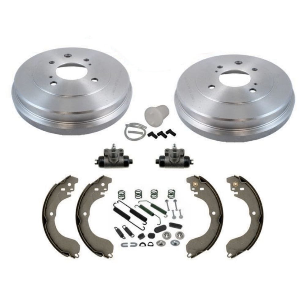 Teledu Rear Drums Brake Shoes Wheel Cylinders Bleeding Kit For Cube