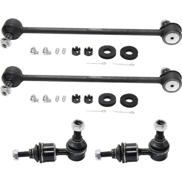 Teledu Set of 4 Sway Bar Links Front & Rear Driver Passenger Side Left Right For 3 3