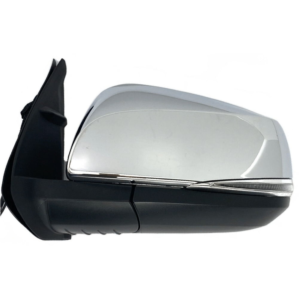 Fit System Driver Side Mirror For Toyota Tacoma, Textured Black W/PTM Cover, W/Turn Signal, Foldaway, W/o Puddle Lamp, W/o Spot Mirror, W/o Blind Spot Detection System, Heated Power (70216T - Foto 8