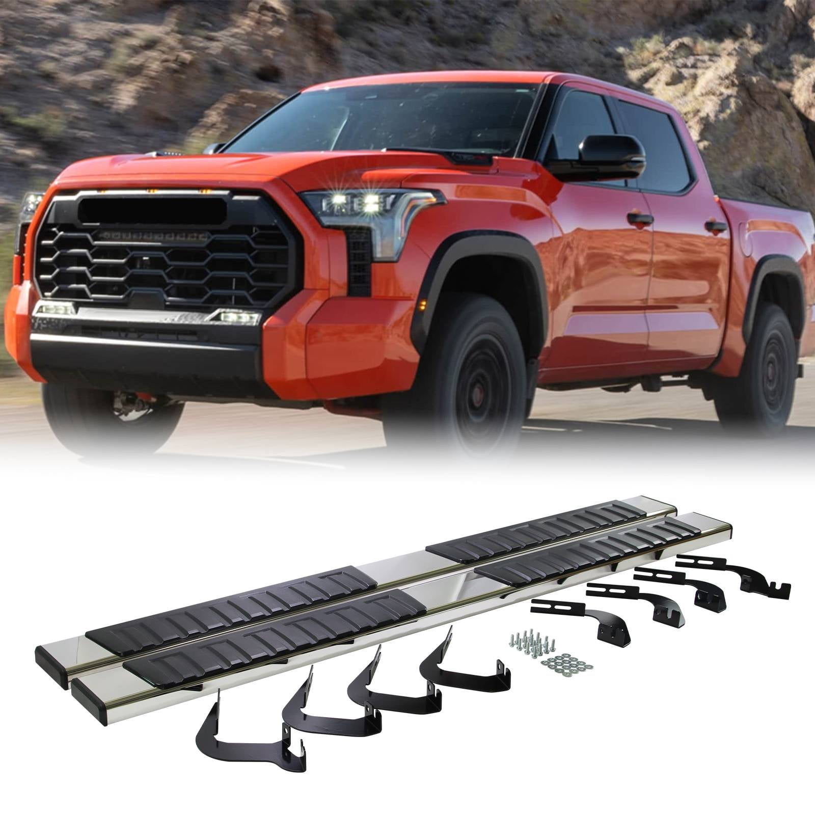 Teledu Side Step Nerf Bars Running Boards for 2022-2023 Toyota Tundra ...