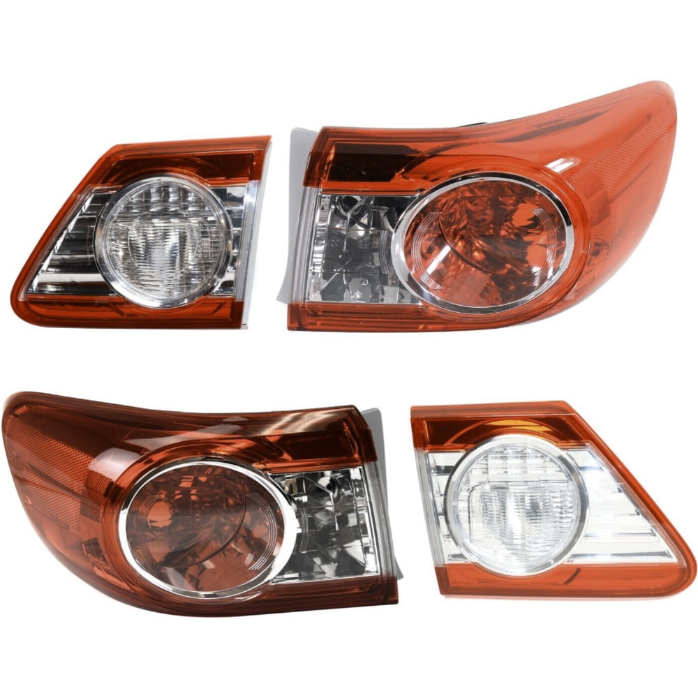CAPA-Certified Left Inner Halogen Tail Light – Fits 2020–2024 Toyota Corolla (Japan Built)