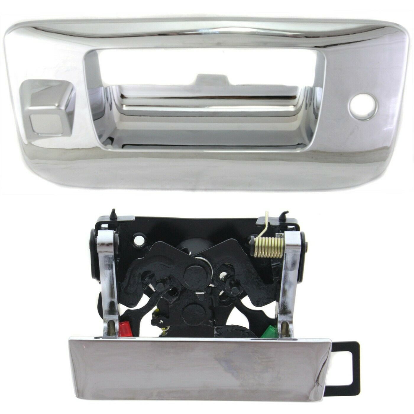 Tailgate Handle Assembly With Camera Black Tailgate Handle Assembly For Ford F150 & Super Duty Trucks With Camera Hole Ford F150 Tailgate Handle