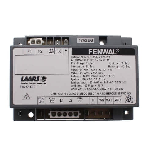 Teledyne Laars E0253400 - Ignition Module (E0253400)
