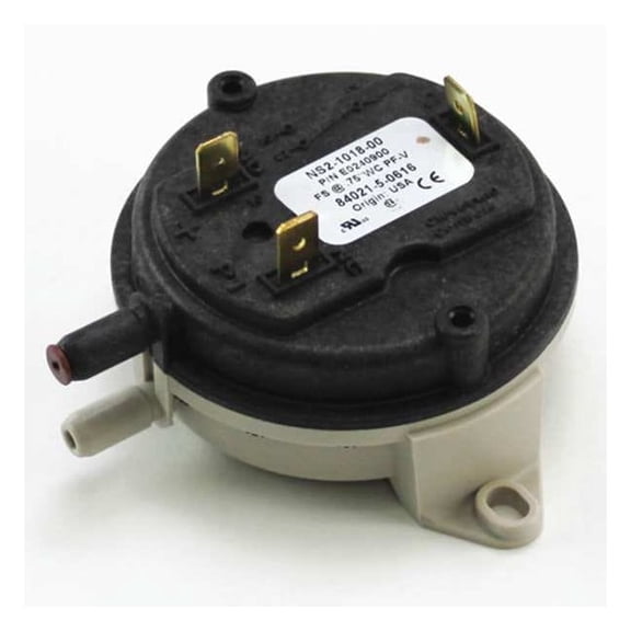 Teledyne Laars Pressure Switch,SPDT,0.75" WC RE0240900