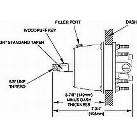 Teleflex Back Mount For Hh5270 HA5418