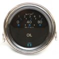thumbnail image 1 of Teleflex Boat Oil Pressure Gauge 1177075 | 2 Inch Silver Black, 1 of 2