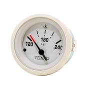 Teleflex Boat Temperature Gauge 31590F | 2 Inch White