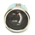 thumbnail image 1 of Teleflex Boat Trim Gauge 67023 | Mercury Sterling Black Series, 1 of 2