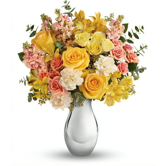 Soft Reflections Bouquet - Deluxe