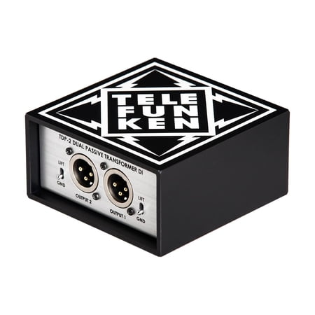 Telefunken USA TDP-2 Passive Stereo FET Direct Box
