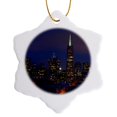 thumbnail image 1 of 3drose, Telegraph Hill, San Francisco, California - Us05 Bba0173 - Bill Bachmann, 3 inch Snowflake Porcelain Ornament, 1 of 7