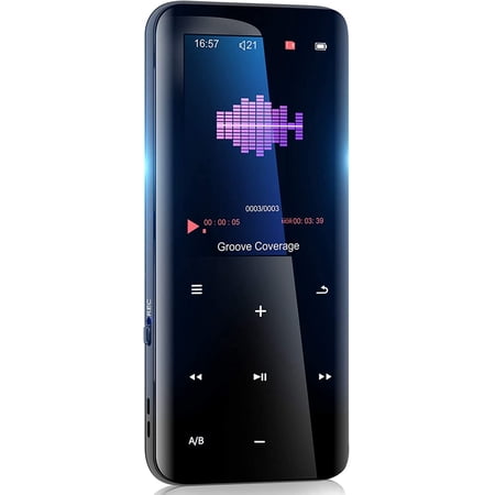 Telele 64GB Mp3 Player with Bluetooth 5.0 - Portable Digital Lossless Music MP3 MP4 Player with FM Radio HD Speaker