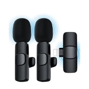 Telele Wireless Lavalier Microphone for iPhone iPad, Broadcast Lapel Short Video Recording