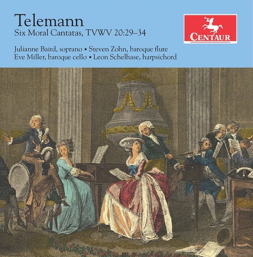 Telemann / Baird / Schelhase - Six Moral Contatas - Music & Performance - CD