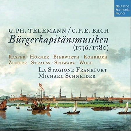 Telemann / C.P.E. Bach: Hamburger (CD)