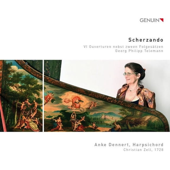 Telemann / Dennert - Telemann: Scherzando - VI Overtures for Harpsichord - Music & Performance - CD