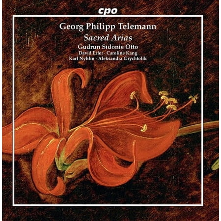 Telemann / Grychtolik / Otto - Sacred Arias - Music & Performance - CD