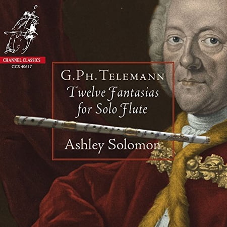 Telemann / Solomon,Ashley - Telemann: 12 Fantasias For Solo Flute - Music & Performance - CD