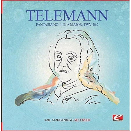 Telemann - Telemann: Fantasia No. 1 in A Major, TWV 40:2 - Classical - CD